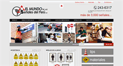 Desktop Screenshot of elmundodelassenales.com